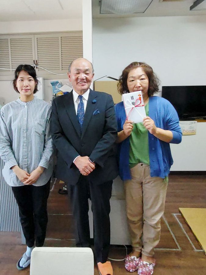 Horizon.Project寄付金目録贈呈式ともえ様