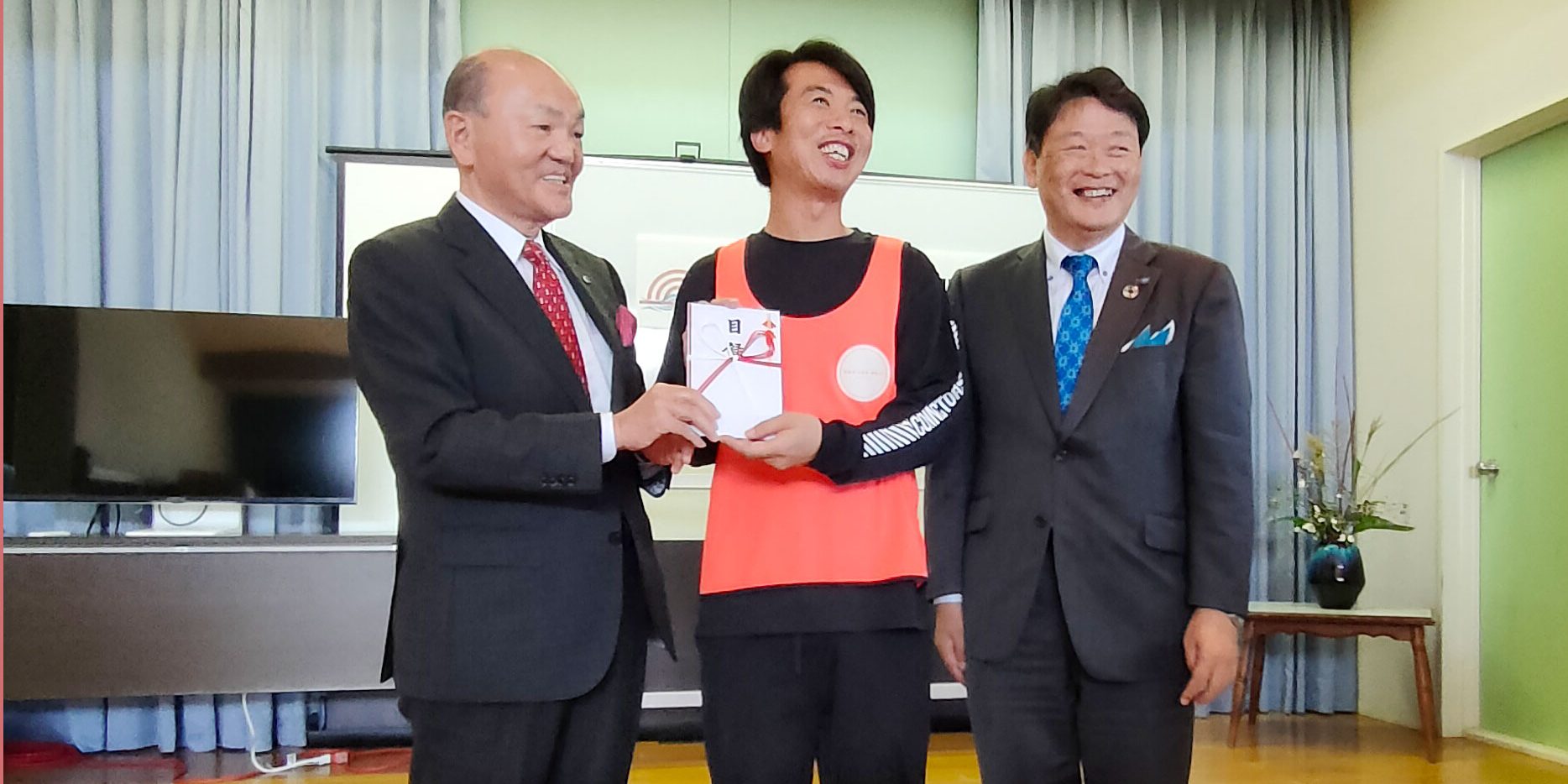 Horizon.Project~ 寄付金目録贈呈式　民間災害ボランティアセンターおらっちゃ七尾様